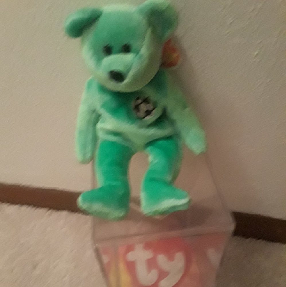 Ty Beanie Baby "Kicks" with ERRORS!